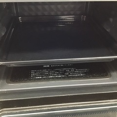 #B-91【ご来店頂ける方限定】パンパシフィックインターナショナルのフラットオーブンレンジですの画像