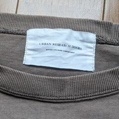 URBAN RESEARCH DOORS 度詰めカラースウェットの画像