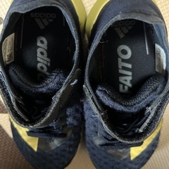 子供靴　adidas 17cm  スニーカーの画像