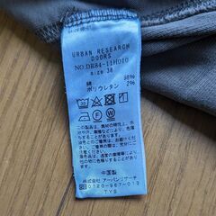 URBAN RESEARCH DOORS 度詰めカラースウェットの画像