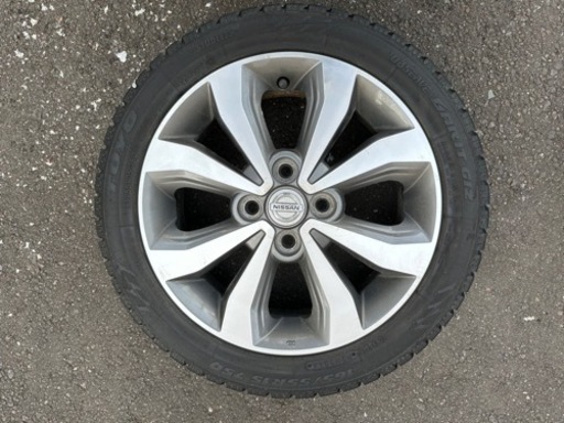 【決まりました】日産純正15インチホイール　タイヤ4本セット
