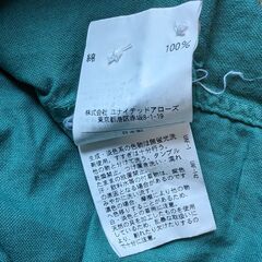 UNITED ARROWS　半袖シャツ（綿、グリーン、日本製）の画像