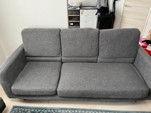 大塚家具組み替え可能 カウチソファ「CAS-D」幅199cm 布 カリダベージュ