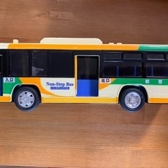 都営バス　消防車　音の出るおもちゃ2点セット