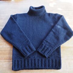 JW ANDERSON ユニクロ　タートルネックセーター　ネイビー　S