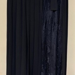 オシャレウォーカー n'OrLABEL ラッププリーツレース切り...