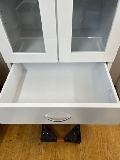 N572★社団法人全国家具工業連合会★食器棚★レンジボード★幅600ｍｍ