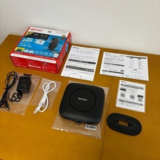 【美品】Buffalo Wi-Fi WSR-3200AX4S-BK