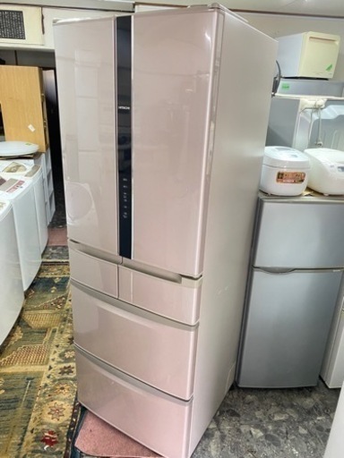 北九州市内配送無料　保証付き　日立 HITACHI R-F440D T [真空チルドFS冷蔵庫 （441L・フレンチドア） 6ドア ソ