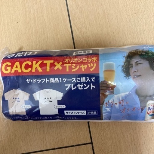 GACKTオリオンコラボTシャツ