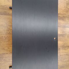 ★ジモティ割あり★  デスク ブラック H71×D60×W120 クリーニング済み MT618