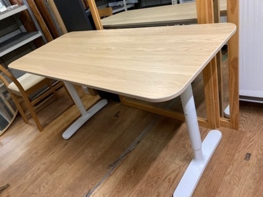 IKEA ベカント デスク オフィスデスク ワークデスク 中古