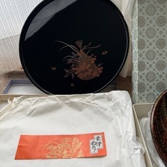 お盆３点の画像