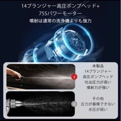 【レンタル】コードレス高圧洗浄機 - 貸したい