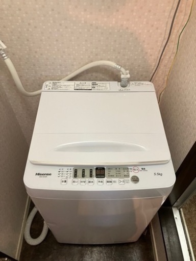 Hisense ハイセンス 全自動電気洗濯機 洗濯機 HW-E5504
