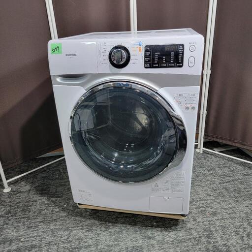 ‍♂️h060305売約済み❌5579‼️配送設置は無料‼️最新2021年製✨温水洗浄コース✨アイリスオーヤマ 7.5kg ドラム式洗濯機