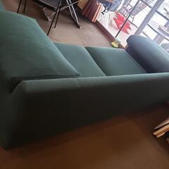 イタリアのオーダーメイドソファ(オッドマン付き)　大型　至急の画像