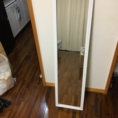 (終了しました)壁掛け鏡 約30×120cm　ドンキで購入の安い...