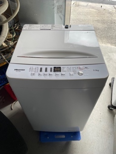 【値下げ！！】ハイセンス 5.5kg洗濯機　HW-T55D 2020年製