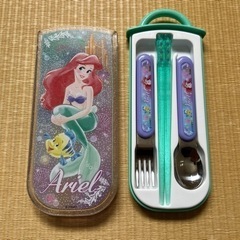 アリエルのお箸フォークスプーン3点セット