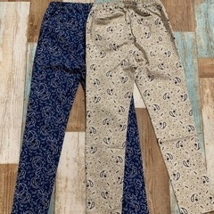 新品　GU パンツ　2枚組