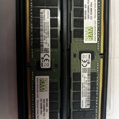 🎉サムスンDDR4 16㎇　二枚セット🎉間違えて購入した為　売ります。の画像