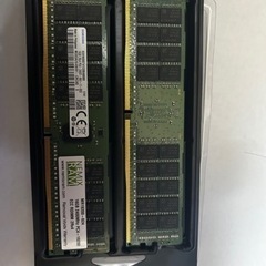 🎉サムスンDDR4 16㎇　二枚セット🎉間違えて購入した為　売ります。