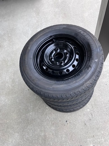 軽バン用タイヤホイールセット145/80R12 LT