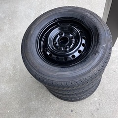 軽バン用タイヤホイールセット145/80R12 LT