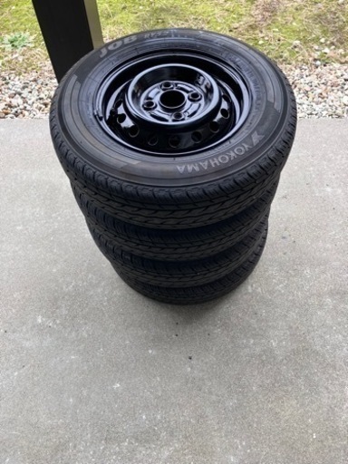 軽バン用タイヤホイールセット145/80R12 LT