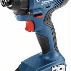 新品BOSCHプロ仕様18Vインパクトドライバー　バッテリー2個付きの画像