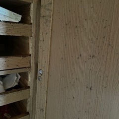 レトロな桐タンス/汚れありの画像