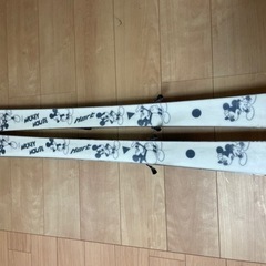 子供用　スキー板　120cm ミッキーマウスの画像