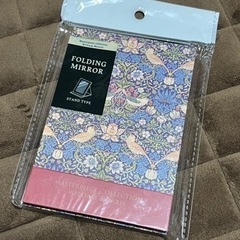 ウィリアムモリス　折りたたみミラー