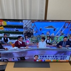 4K対応55インチ有機ELテレビ