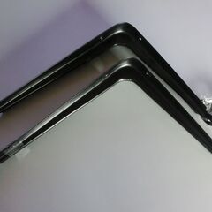 黒色ネジ付き　L字金具（マッドブラック）2本　25㎝ｘ20㎝ｘ4.5㎝とパイプ用壁面、中継部品のDIYセットの画像