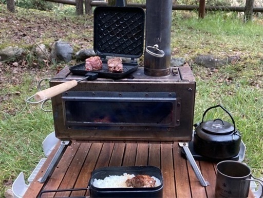 【キャンプ】薪ストーブ【おまけ付】