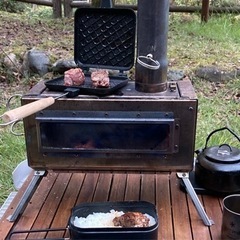 【キャンプ】薪ストーブ【おまけ付】の画像