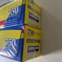 在庫あり【新品】コストコ カークランドシグネイチャー ストレッチタイトフードラップ 750フィート2本セットの画像