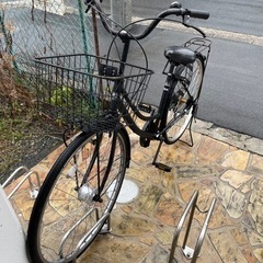 自転車　黒