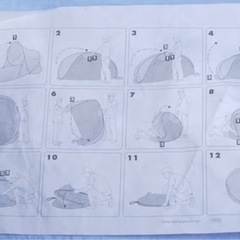 IKEA ポップアップテントの画像