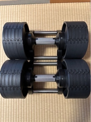 ※値引きしました※ボディテック フレックスベル ダンベル 20kg / 4kg刻み 可変式ダンベル