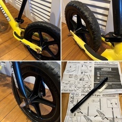 STRIDER ストライダー スポーツモデル 日本正規品 イエロー 12インチの画像