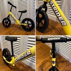 STRIDER ストライダー スポーツモデル 日本正規品 イエロー 12インチの画像