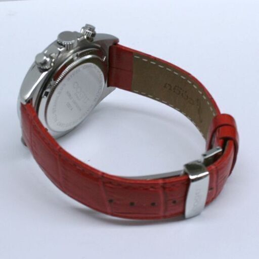 動作品 COGU ITALY クオーツ式腕時計 クロノグラフ シェル文字盤