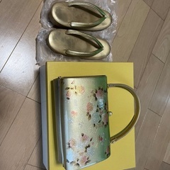 美品！　草履　バッグ　セット　　成人式・卒業式
