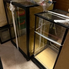 ガラスケース　人形ケース　食器　ガラス