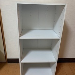 ニトリ　カラーボックス　ホワイト