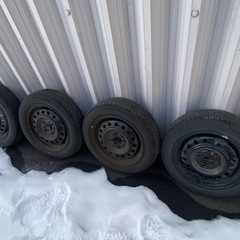 アルトラパン純正タイヤホイール&キャップセット　155/65R1...