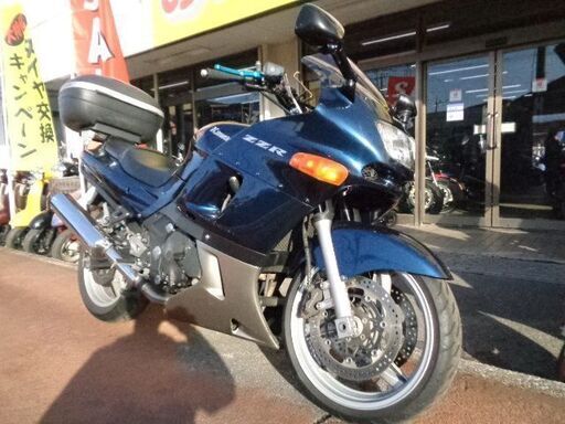 NO.4927　ＺＺＲ４００　Ｎ型　水冷４サイクル１６バルブ４気筒エンジン　ＥＴＣ付き　ネイビーメタリック　☆彡